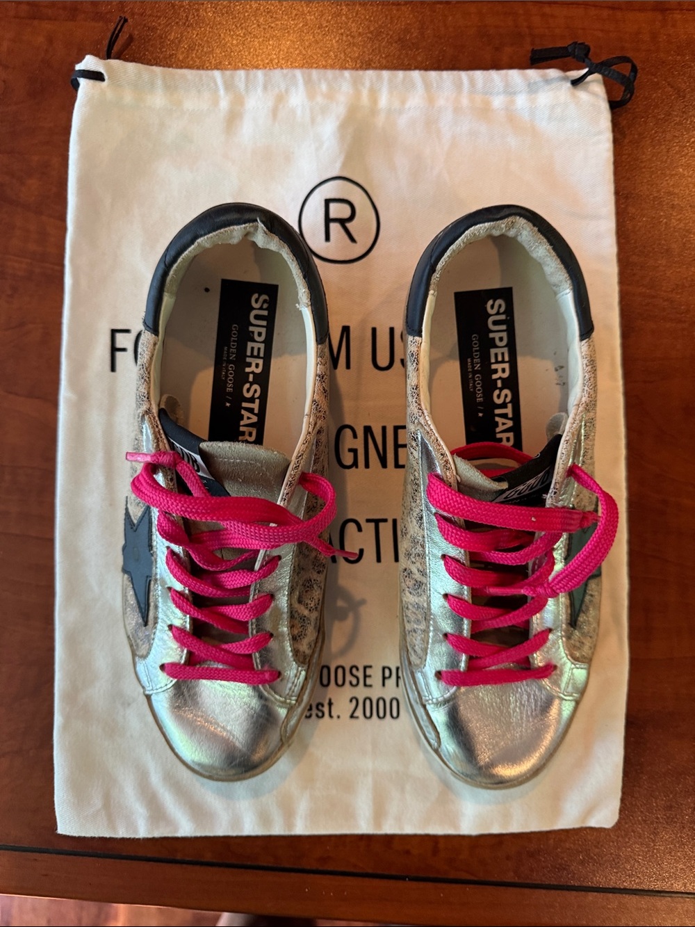 Golden Goose Super-Star with dust bag